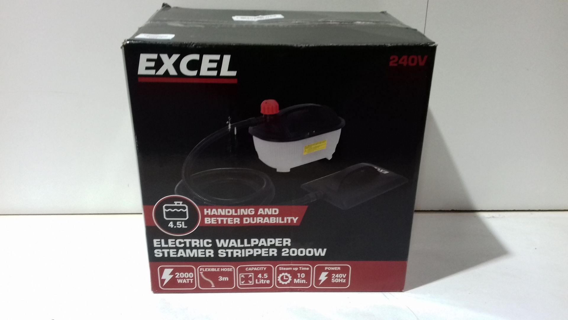 RRP £33.90 Excel 2000W Electric Wallpaper Steamer Stripper 240V - Image 2 of 2