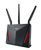 RRP £109.00 ASUS RT-AC86U Wi-Fi AC2900 Mesh Wifi system Router AiProtection by Trend Micro