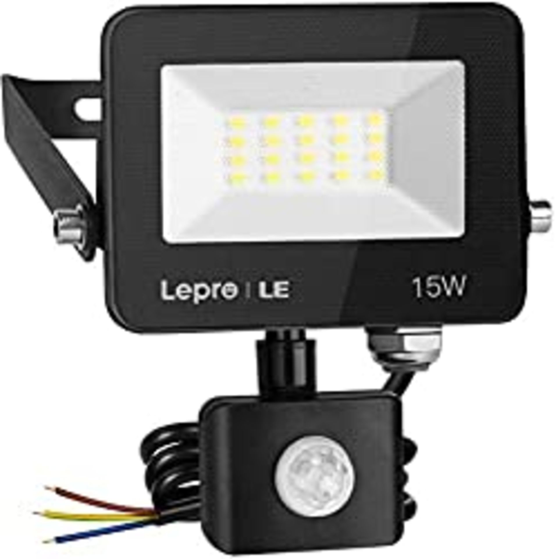 RRP £18.52 Lepro 15W Security Lights Outdoor Motion Sensor
