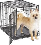RRP £29.49 FurDreams 24inch Folding Metal Dog Cage