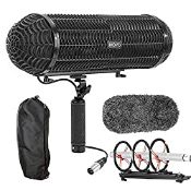RRP £99.95 Movo BWS1000 Blimp Microphone Windshield Mount and