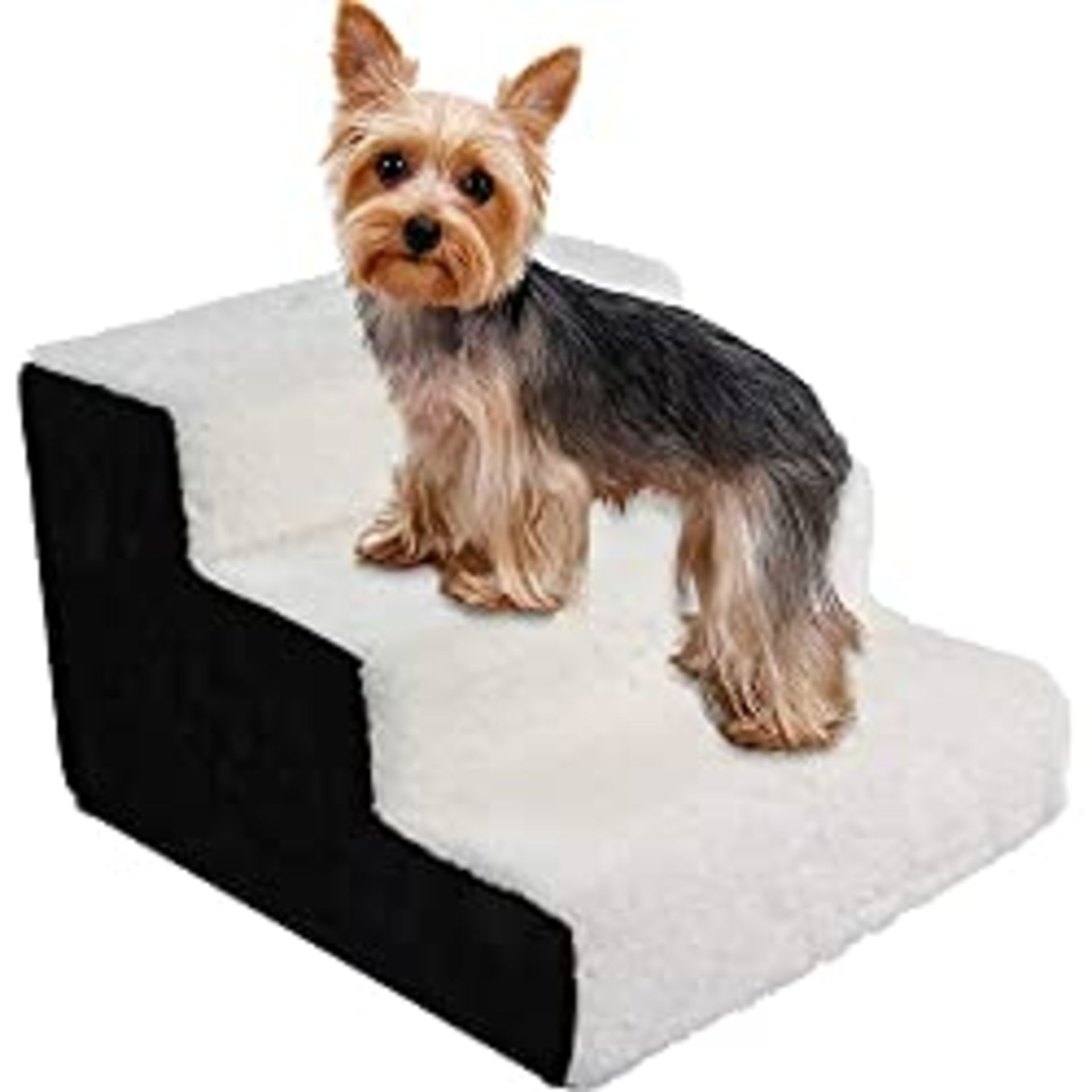 RRP £39.98 High Density Foam Dog 3 Steps Stairs Pet Bed Steps