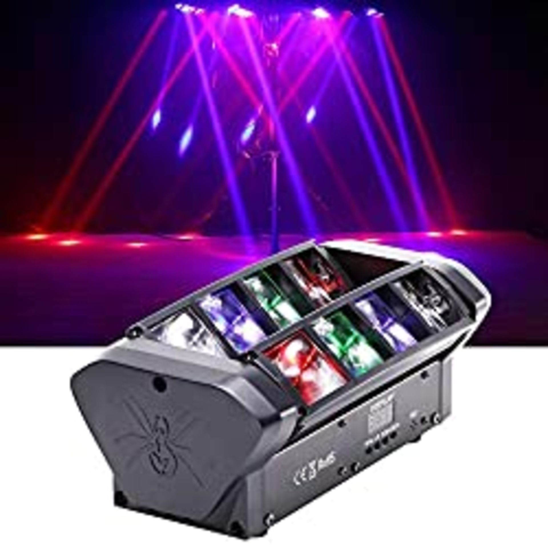 RRP £75.98 Moving Head Disco Lights