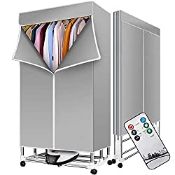 RRP £79.99 Anbull Clothes Dryer-Electric Clothes Dryer 2300W Large