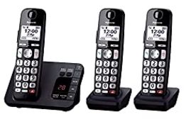 RRP £74.99 Panasonic KX-TGE823EB Digital Cordless Phone About