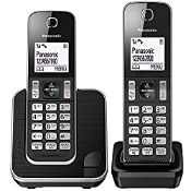 RRP £94.94 Panasonic KX-TGD312EB Cordless Home Phone with Nuisance
