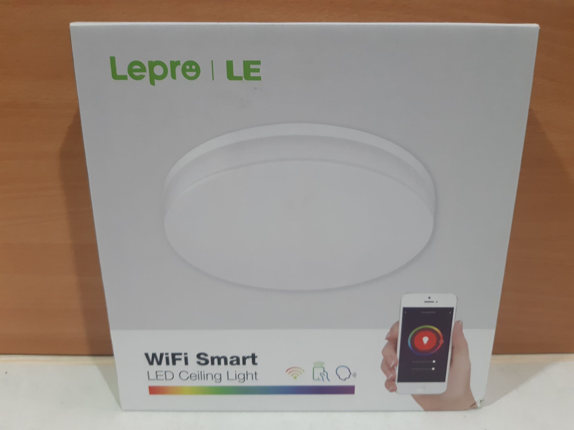 RRP £34.46 Lepro Smart LED Ceiling Light 15W 1250lm - Image 2 of 2