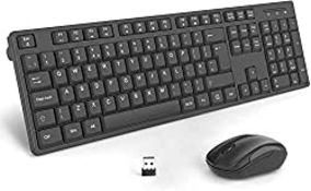 RRP £23.99 Wireless Keyboard and Mouse Set