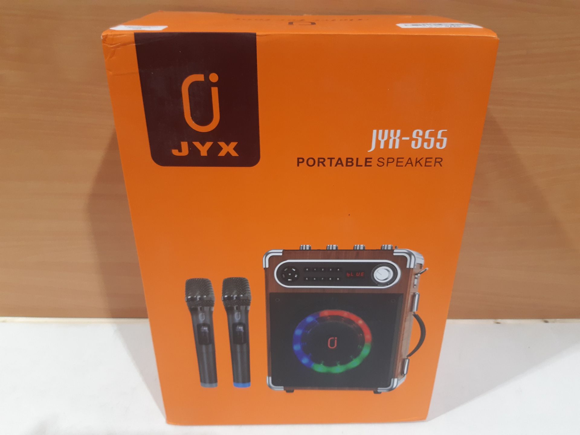 RRP £74.87 JYX Karaoke Machine with Two Wireless Microphones - Image 2 of 2