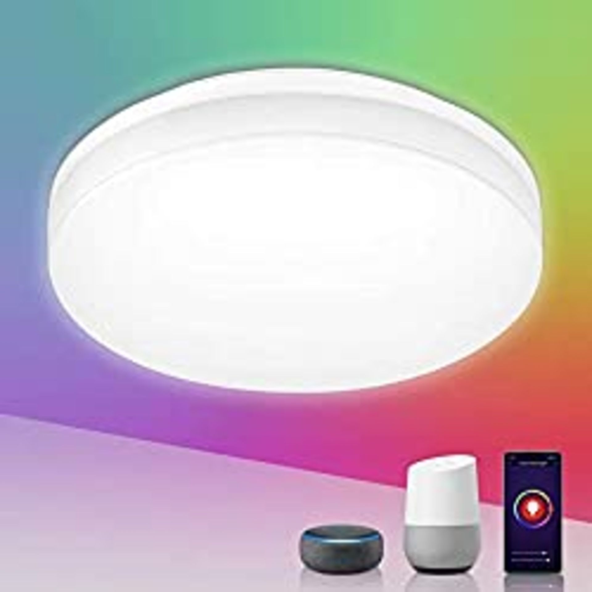 RRP £34.46 Lepro Smart LED Ceiling Light 15W 1250lm