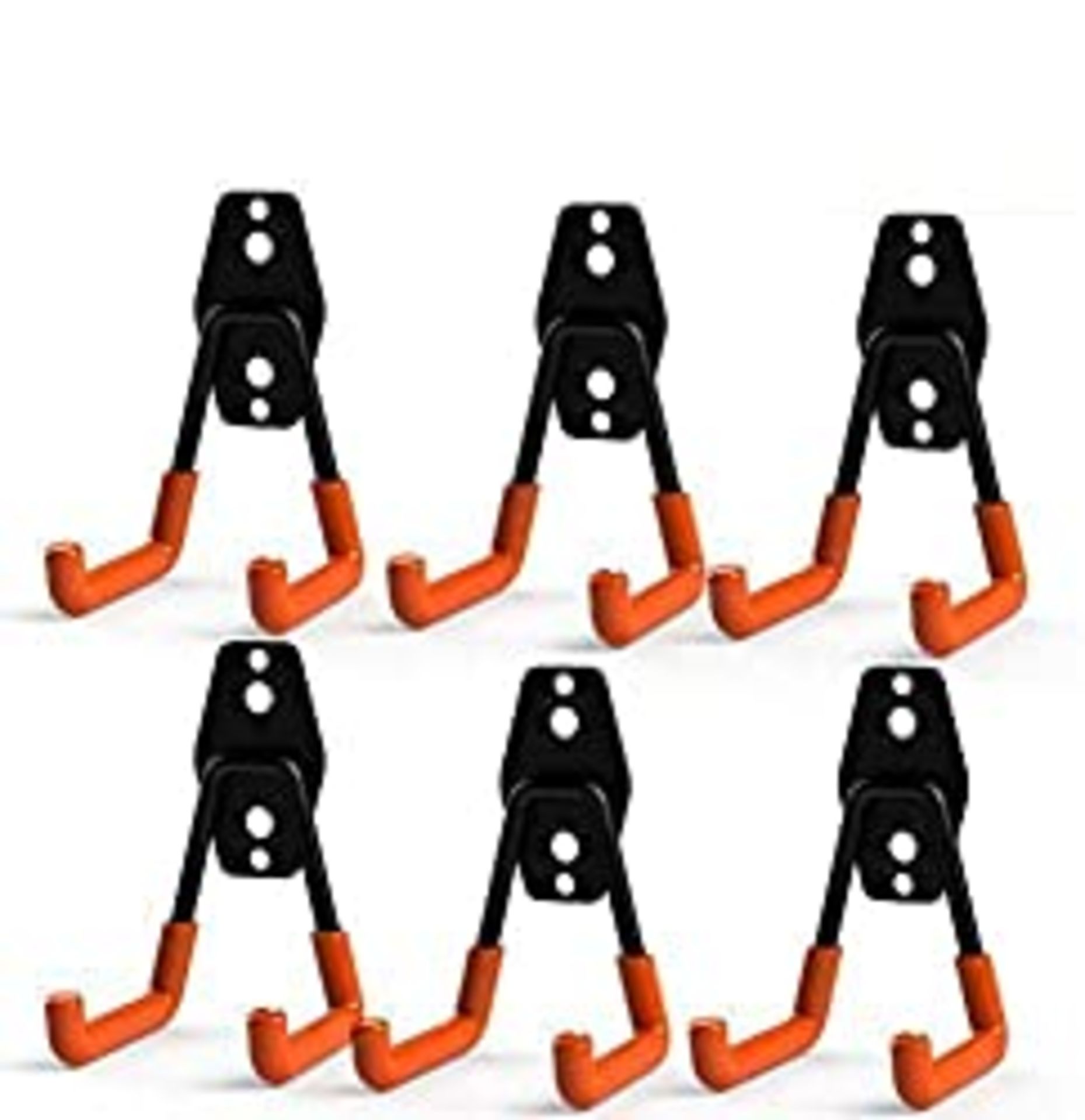 RRP £27.91 CoolYeah Steel Garage Storage Utility Double Hooks