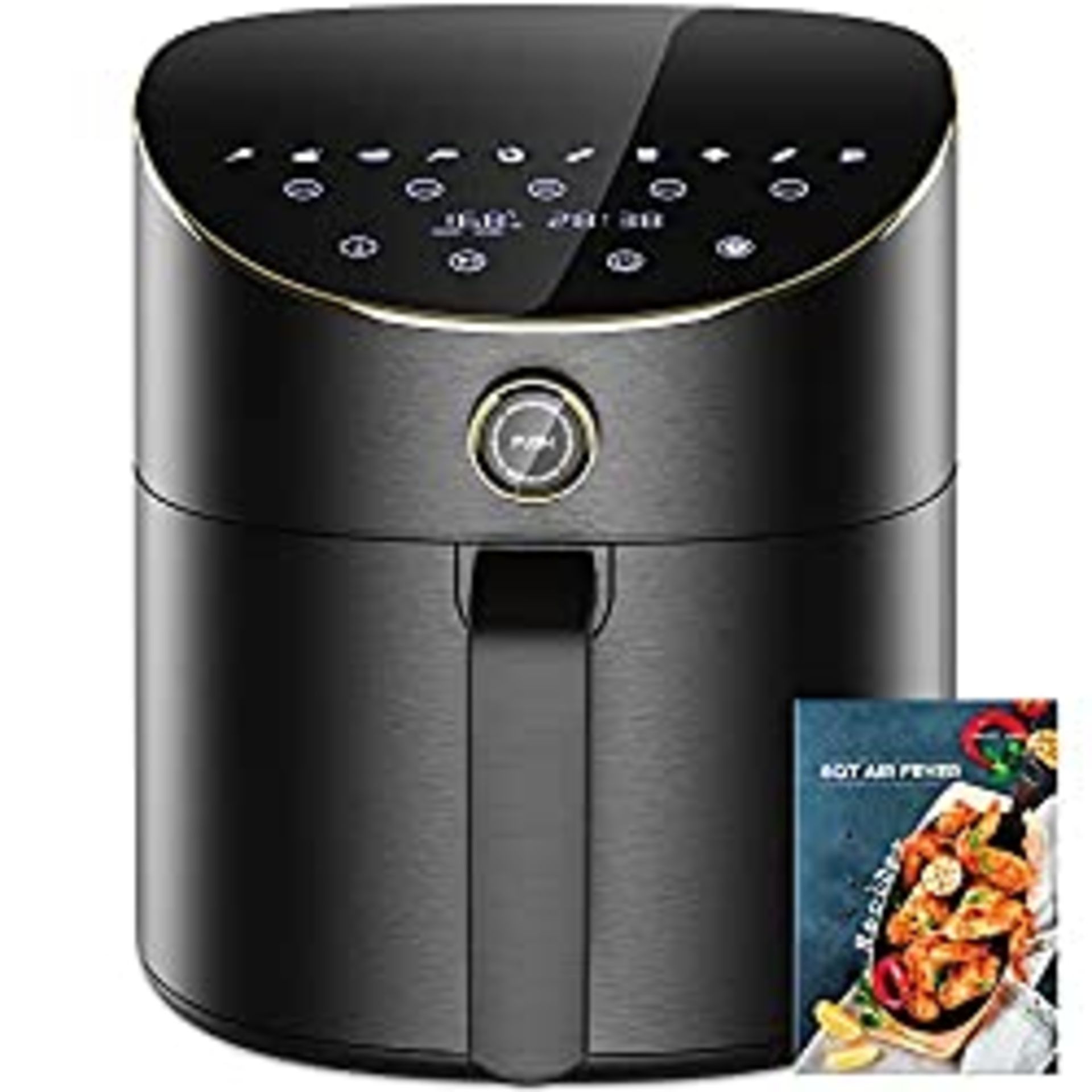 RRP £75.77 Air Fryer 5.5L XXL Airfryers for Home Use with 10 Cooking