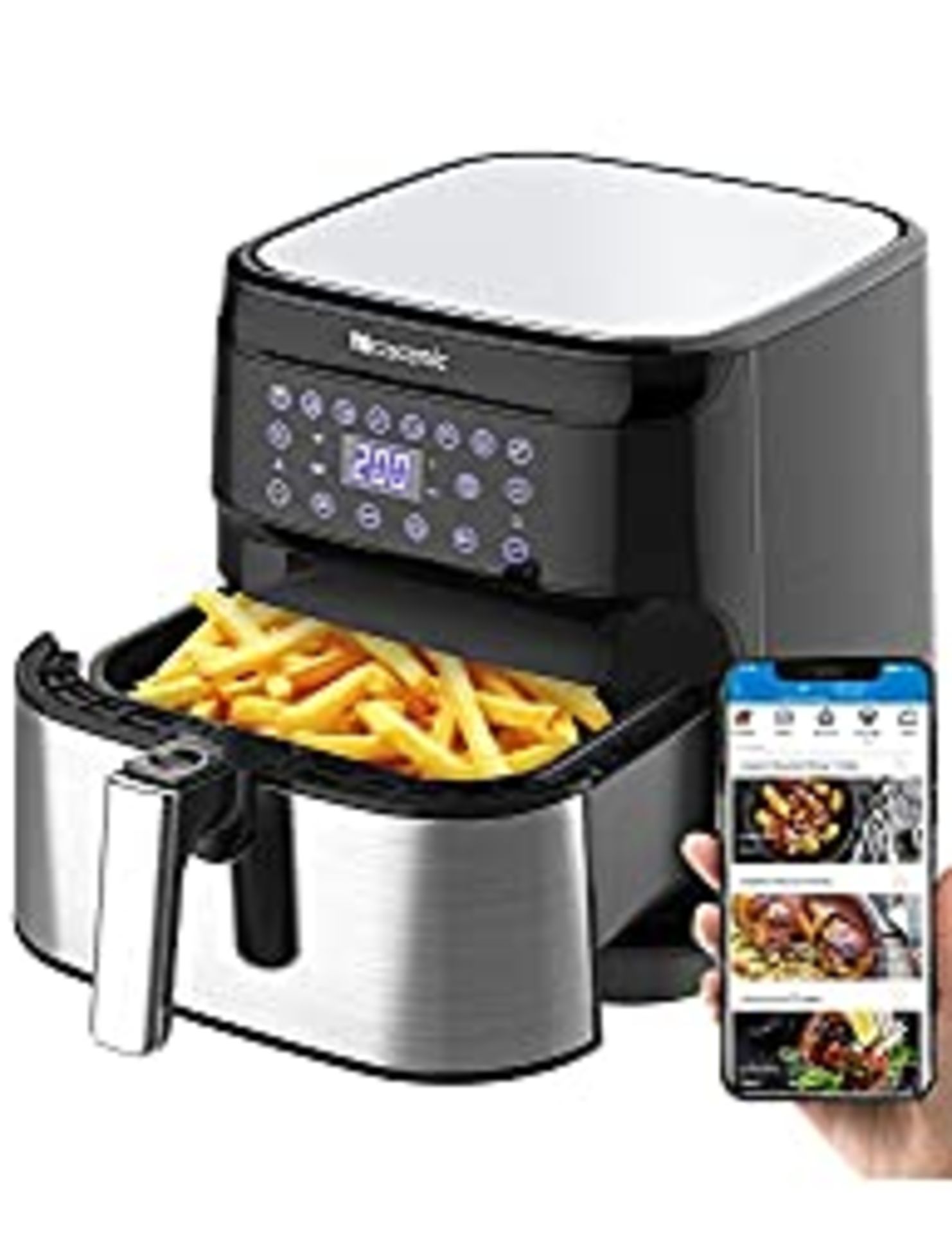 RRP £81.74 Proscenic T21 Air Fryer 5.5L