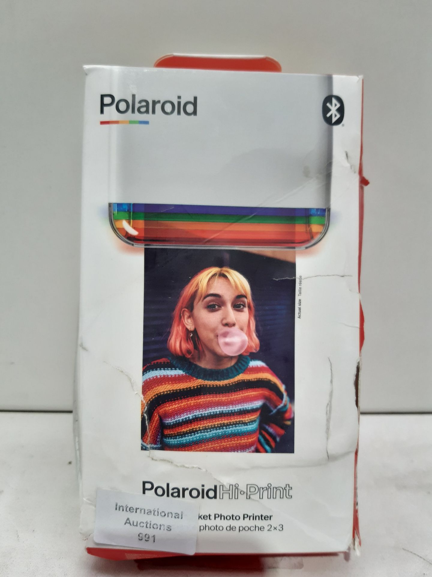 RRP £74.95 Polaroid - 9046 - Polaroid Hi-Print 2x3 Pocket Photo Printer - White - Image 2 of 2