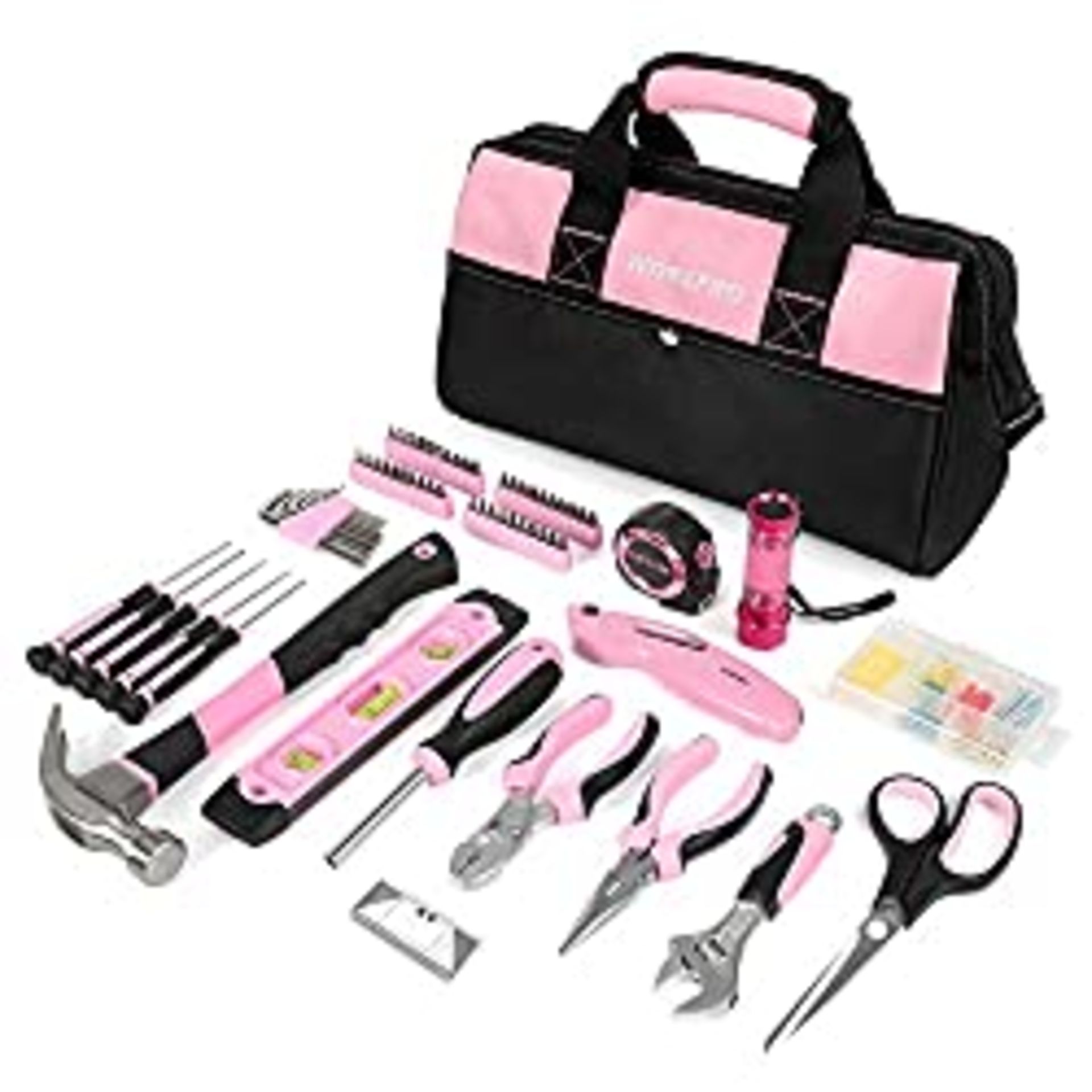 RRP £39.98 WORKPRO 106-Piece Home Tool Kit