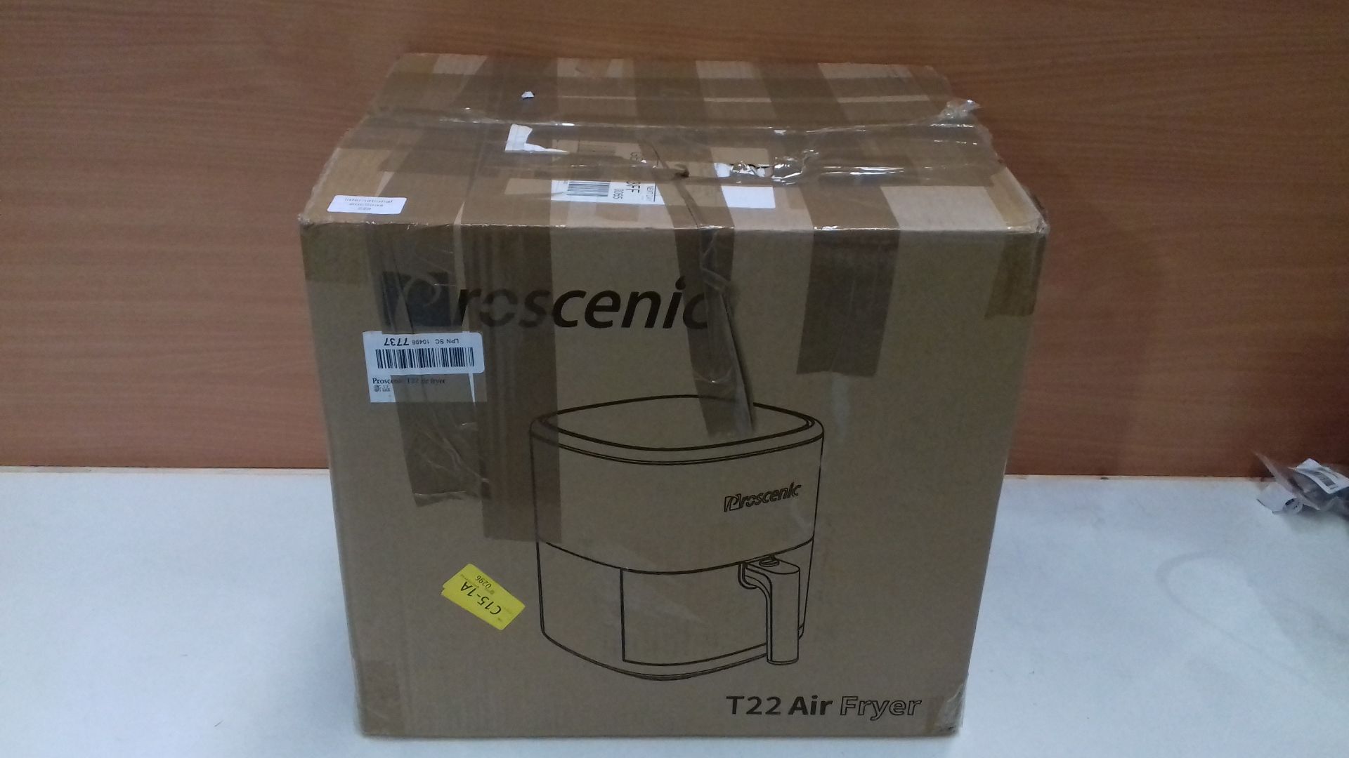 RRP £79.99 Proscenic T22 Air Fryer with 13 Presets & Shake Reminder - Image 2 of 2