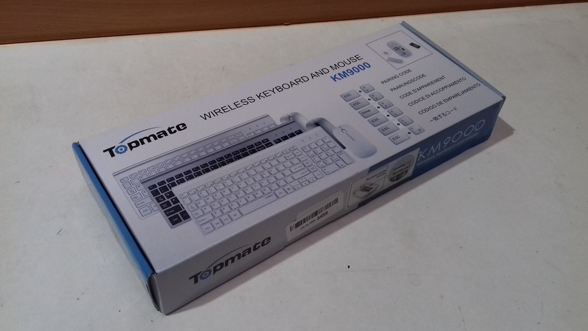 RRP £26.32 Slim Keyboard and Mouse Wireless Ultra Thin Set UK Layout - Image 2 of 2