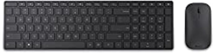 RRP £91.50 Microsoft Designer Bluetooth Desktop Keyboard and Mouse (7N9-00001),Black