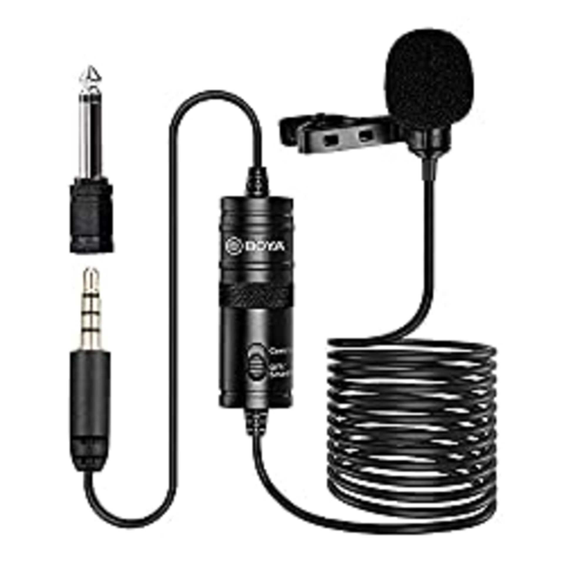 RRP £15.49 BOYA BY-M1 Professional Lavalier Microphone