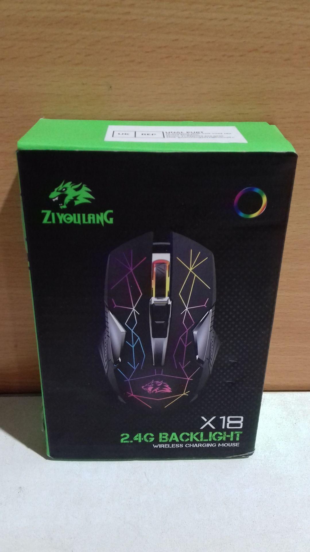 RRP £11.21 Wireless Gaming Mouse 2.4G Silent - Image 2 of 2