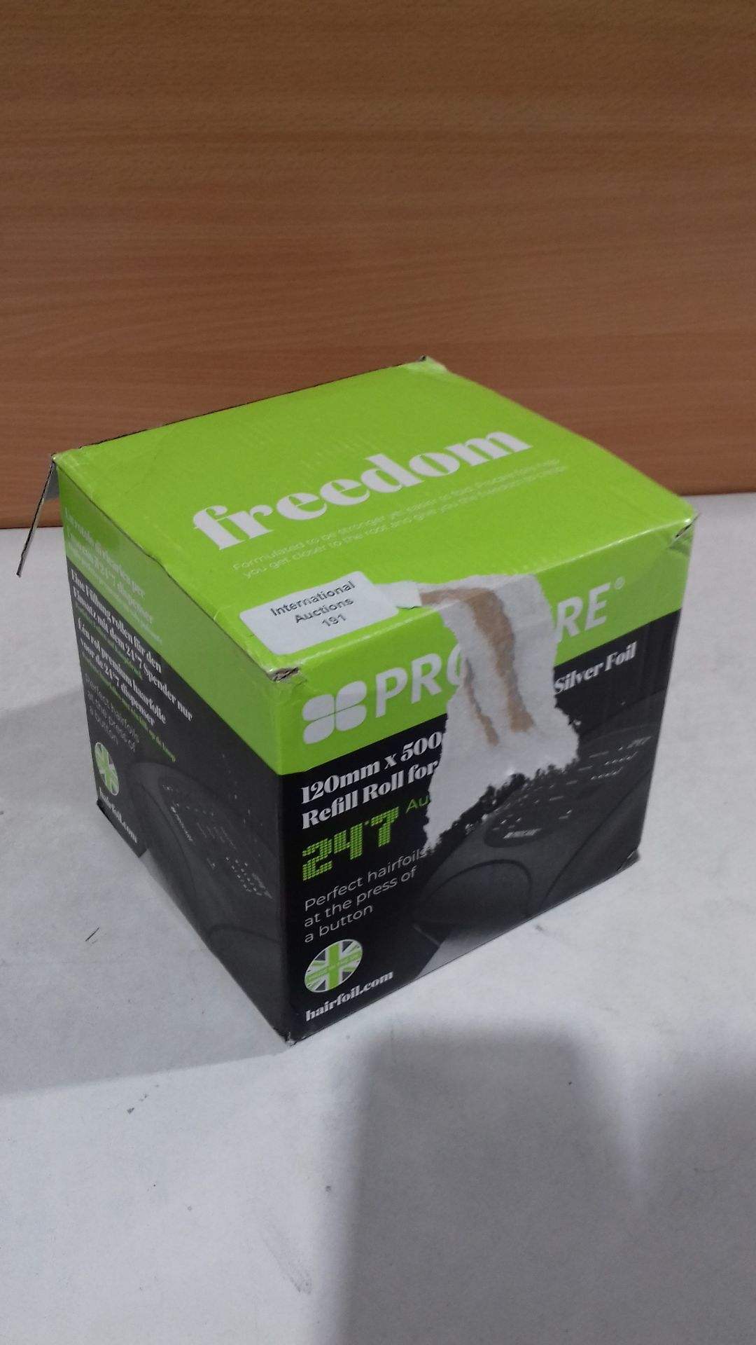 RRP £36.44 Procare 24 * 7 Refill Foil Wide 120mm x 500m - Silver - Image 2 of 2