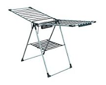 RRP £36.44 Mabel Home Clothes Drying Rack, Metal, Grey, Extra Large