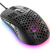 RRP £14.99 Ultralight Wired Gaming Mouse