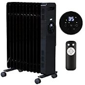 RRP £98.96 ANSIO Oil Filled Radiator Heater 11 Fins 2300W with Remote