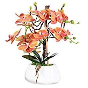 RRP £30.44 VIVILINEN Decorative Phalaenopsis Artificial Flowers