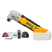 RRP £45.98 INGCO Cordless Multi-Tool Lithium-Ion Compact 20V DIY