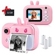 RRP £48.44 MINIBEAR Instant Camera for Kids