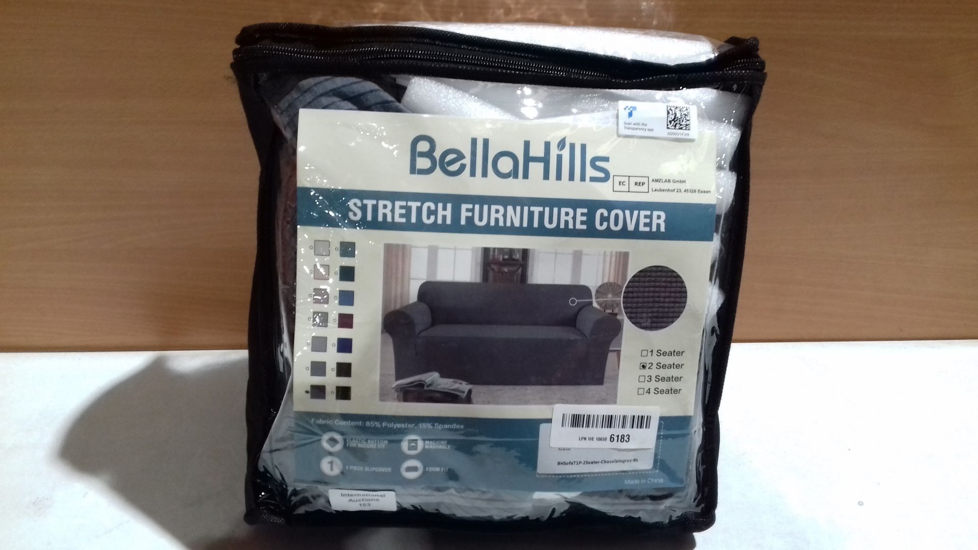RRP £20.38 BellaHills Super Stretch Sofa Covers Couch Covers Sofa - Image 2 of 2