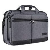 RRP £37.34 KROSER Laptop Bag Stylish Laptop Briefcase Fits Up