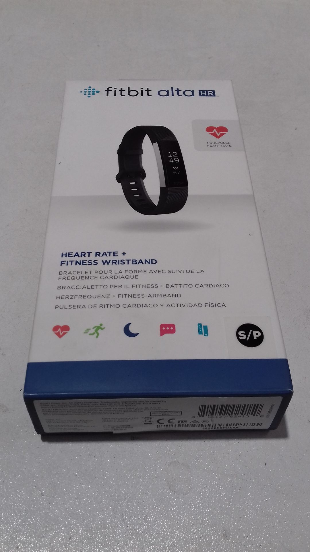 RRP £86.92 Fitbit Alta HR Activity & Fitness Tracker with Heart Rate - Image 2 of 2