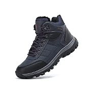 RRP £29.90 TARELO Mens Walking Boots Winter Shoes Blue 9.5