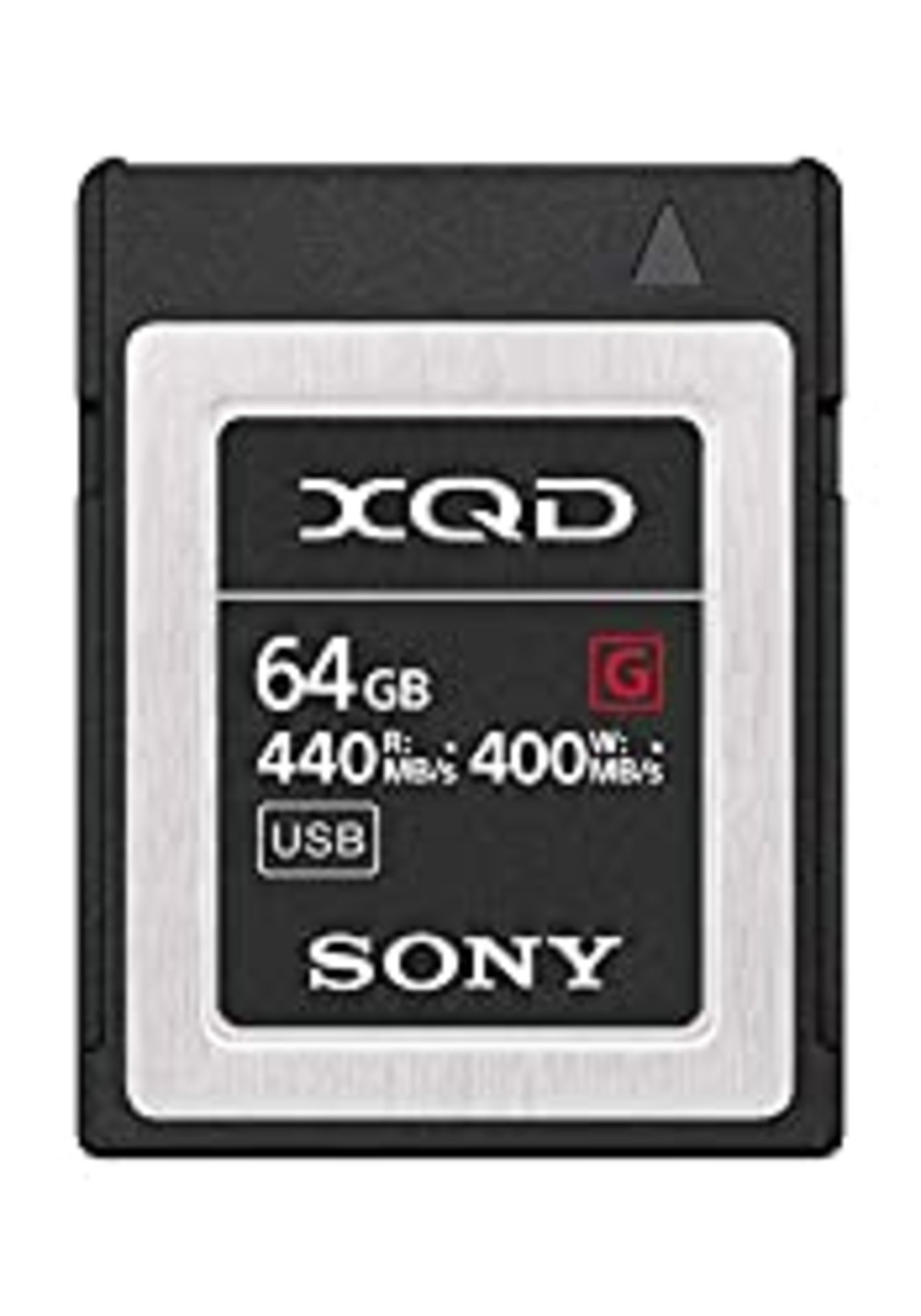 RRP £125.04 Sony Professional XQD G series 64GB Memory Card (QD-G64F/J) Black