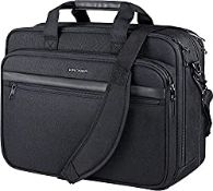 RRP £28.21 Laptop Bag Premium KROSER Laptop Briefcase Fits Up