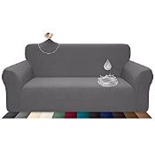 RRP £36.49 Luxurlife 1 Piece Water Repellent Couch Cover for 3