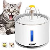 RRP £19.99 ADOV Cat Water Fountain