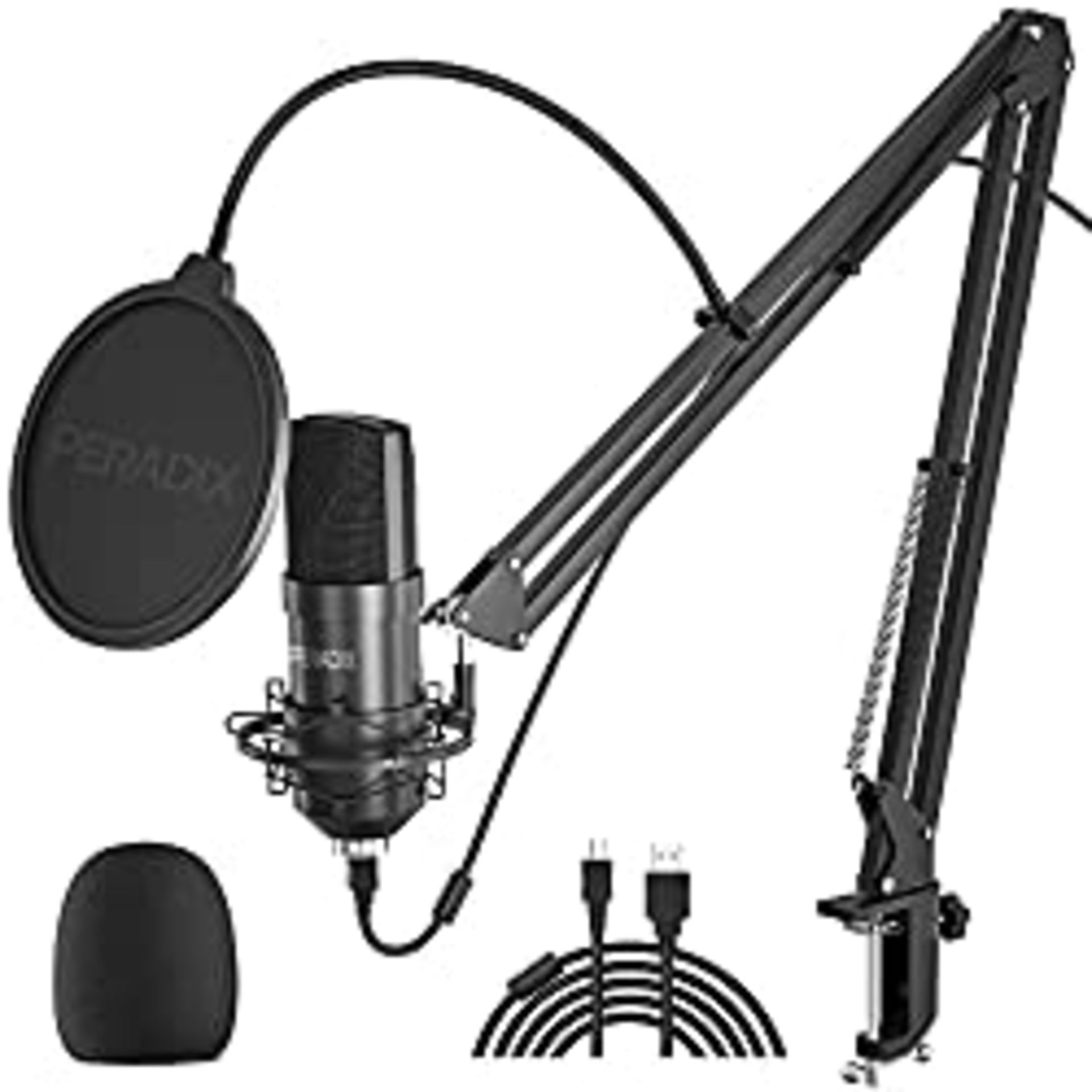 RRP £37.99 USB Microphone Kit 192KHZ/24BIT