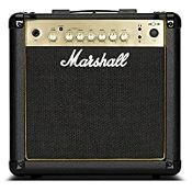 RRP £91.94 Marshall MG15GR - 15W Black and Gold Combo Guitar w/Spring Reverb