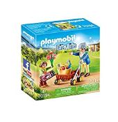 RRP £5.92 Playmobil 70194 City Life Hospital Visitor with Grandmother
