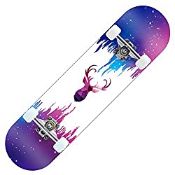 RRP £38.99 BOLLAER Maple Skateboard