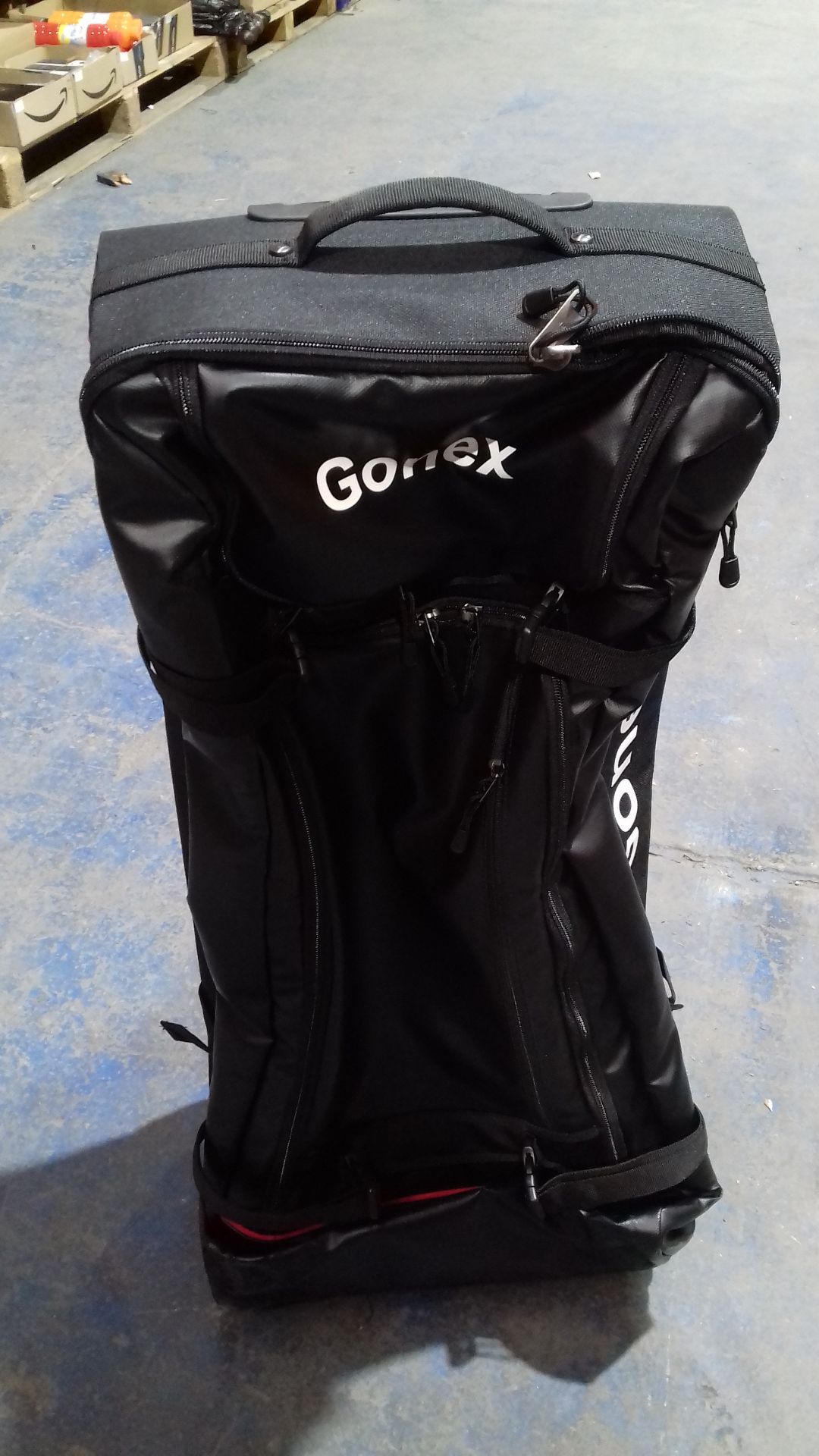 RRP £99.98 Gonex Wheeled Duffel Bag 100L Water-Repellent Rolling - Image 2 of 2