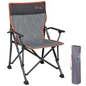 RRP £49.99 Folding Camping Chair for Adults - Heavy Duty Outdoor Foldable Chair