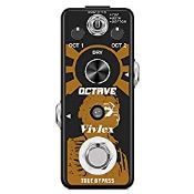 RRP £33.98 Vivlex Octave Guitar Effects Pedal Polyphonic Octave