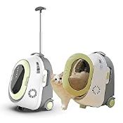 RRP £79.99 LionRoar Cat Carrier with Wheels