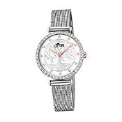 RRP £42.00 Lotus Womens Analogue Quartz Watch with Stainless Steel Strap 18709/1