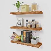 RRP £24.00 ALMOSTHOME 17" Wall Mounted Floating Shelves