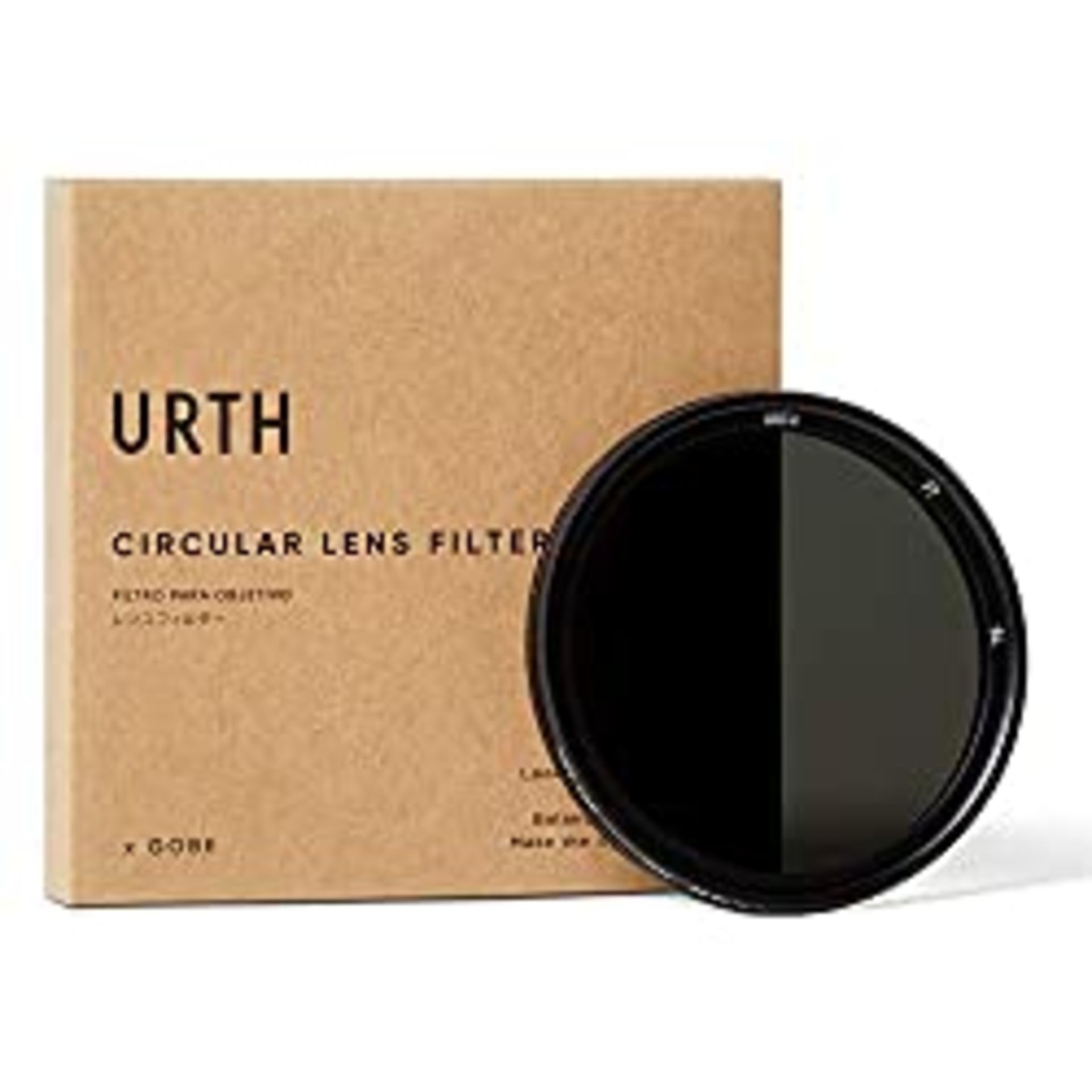 RRP £44.92 Urth 77mm ND2-400 (1-8.6 Stop) Variable ND Lens Filter